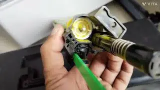 Como cambiar cilindro y cuchilla de Toshiba studio 3055c 