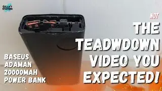 Baseus Adaman 20000mAh Teardown Attempt &mdash; Impossible to Open Safely?!