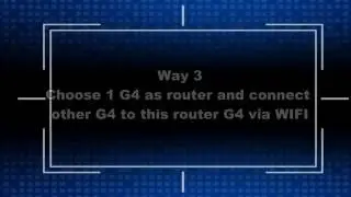 Operation of G4 APP (android)