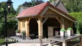 Eikentuinhuis.nl - knusse kapschuur met steigerhouten meubelen