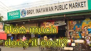Buying food at Inayawan market / Einkaufen auf dem Markt in Inayawan Cebu-City, Philippinen