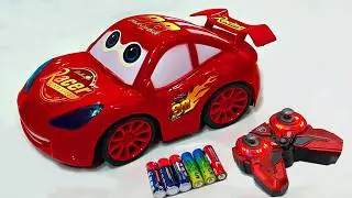 Unboxing city transportation RC trucks,RC Off-road police car,RC Monster Truck,EV Robot dog