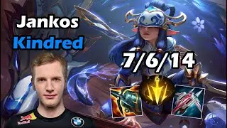 G2 Jankos Kindred jungle Full game - League of legends Patch 12.11