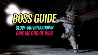 Slow-Mo Breakdown Guide: EASY Way to defeat Dark Elf Boss Fight | Give Me God of War Difficulty