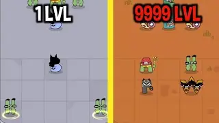 MAX LEVEL in Merge Alphabet 2D Fusion Fight Game