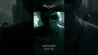Black Noir Suit | Batman: Arkham Knight #arkhamknight #shorts