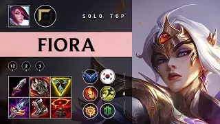 Fiora Top vs Tryndamere - KR Diamond Patch 25.24