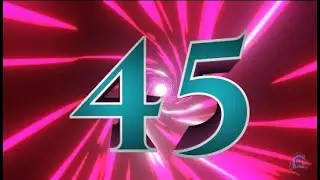 Countdown, 45 to 0. - Cuenta regresiva, 45 a 0.