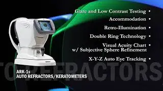 Marco ARK Autorefractor Keratometer Features