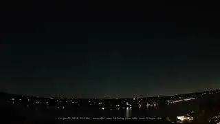 01/02/2026: Nightlapse: Lake Travis, Texas (Austin, TX): 4K, 60fps Daily Timelapse Video