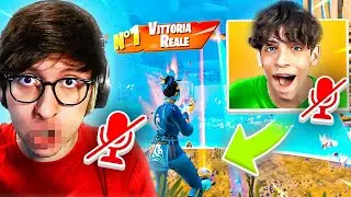 VINCERE SENZA PARLARE su FORTNITE con LUCAS!! @ElPupo28