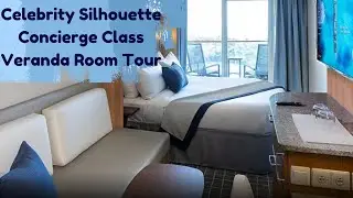 Celebrity Silhouette Concierge Class Veranda Room Tour Rm 1006