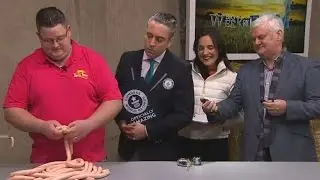 Barry John Crowe makes minced meat of a world record! | Big Week on the Farm | RT&Eacute; One