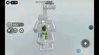 Beating  the world record in easy mode in time runner #timerunnersroblox