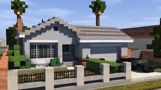 Minecraft: House building timelapse