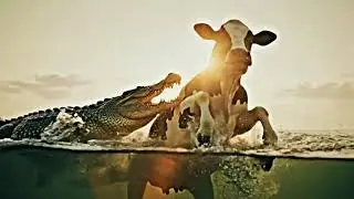 Mother Cow Saved from Crocodile Attack || Emotional Wildlife Rescue & Reunion with Calves