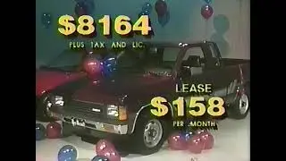 Ray Brandt Nissan Commercial - Harvey, New Orleans - 12/2/1987
