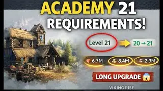 ⚔️ Viking Rise ⚔️ : : Academy Level 21 Upgrade Guide | Research & Power Boost