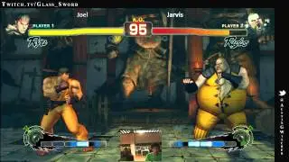 Yomi Tournament Simulation Night 1 - Ultra Street Fighter 4 -  Joel vs Jarvis