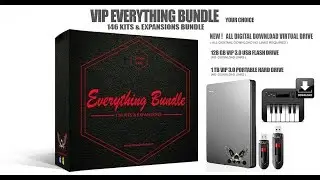 VIP SOUNDLAB - NEW ! 146 KITS & EXPANSIONS VIRTUAL DRIVE BUNDLE DIGITAL DOWNLOAD