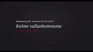 Kolme vallankumousta - Pekka Pohjakallio | 6/15