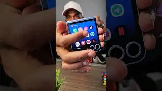 Как добавить больше приложений на главный экран Samsung Galaxy Z Flip 6