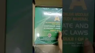 CA Final SPOM Set A & B Books#ICAI #cafinal #youtubeshorts