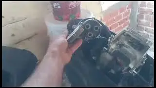 Power wash 2200 psi Eletrolux sem pressao (trocando rolamento fino dentro da bomba de água)