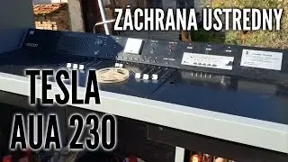 Záchrana ústředny TESLA AUA 230