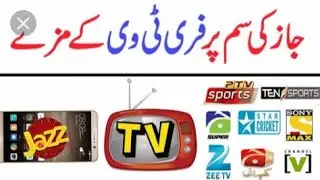 How to watch live free TV on jazz/live TV on jazz