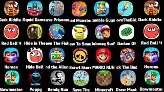 Stumble Guys,Roblox,Scary Teacher 3D,Evel Grandma,Poppy Playtime 4, Hide In The Backroom,Free Fire