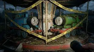 Exploring a Lost Cartoon Train Park | Why It Was Left Behind