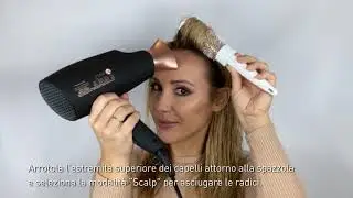 Piega ondulata e morbida con phon e spazzola - Panasonic NA98