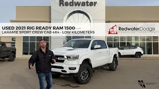 Used 2021 Rig Ready Ram 1500 Laramie Sport Crew Cab 4x4 | Stock # PR35913B - Redwater Dodge