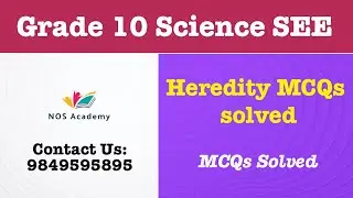 Heredity MCQs solved | Grade 10 Science | SEE Preparation | Nepal Online School
