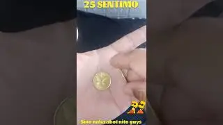 LUMANG 25 SENTIMO NA PARU PARU NA BARYA PH #coin #shortvideo #fyp #MLJvlog