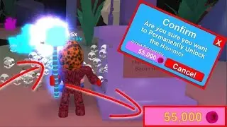 [Roblox] Mining Simulator: GETTING THE Lightning Hammer (RAREST ITEM) (EXTREMLY POWERFULL)