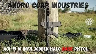 ACI-15 10 INCH 300BLK HALO BASE Pistol || Andro Corp Industries
