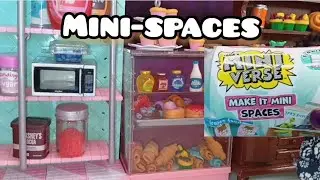 New Make It Mini Spaces Capsule unboxing and setup ✨️ #miniverse