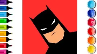 How to Draw Batman | Easy Cartoon Batman Drawing for Kids
