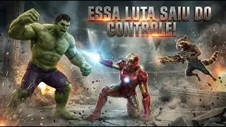 Hulk, Rocket e Homem de Ferro em Uma Briga Totalmente Maluca!