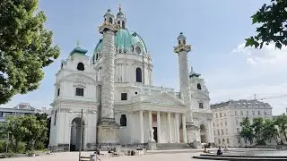 Kirche zum hl. Karl Borrom&auml;us (Karlskirche) in Wien