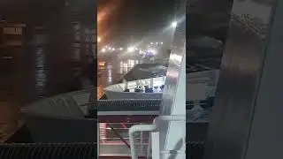 storm Gerrit in Shetlands-Lerwick