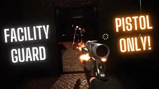 Using ONLY A PISTOL In SCP: Secret Laboratory!!!