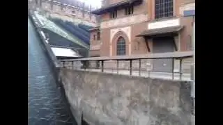 Centrale elettrica sul fiume Adda