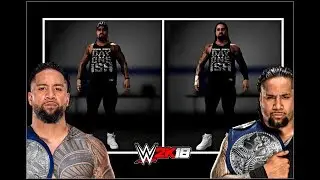 WWE 2K18: The Usos - Current (2017) Attires ᴴᴰ