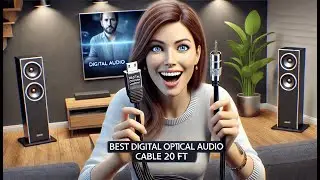 🔌 Elecan Optical Audio Cable 20 Ft Toslink Cable Cord | Best Digital Optical Audio Cable 20 Ft 📏