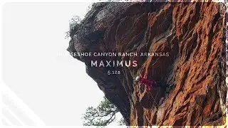 Maximus 5.12a : are you not entertained?! : Sport Climbing Horseshoe Canyon Ranch, AR