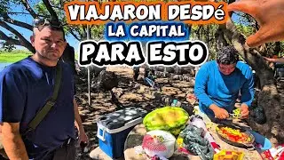 Viajaron desdé la capital soló para esto #viral #pesca #fishing #turismo #cocina 