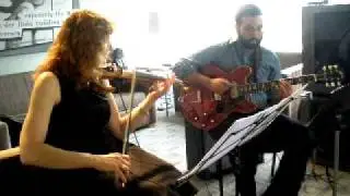 Inna Melnikov and Aaron Koppel at private event.  July 2009